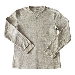 Sonoma Gray Crewneck Long Sleeve Top